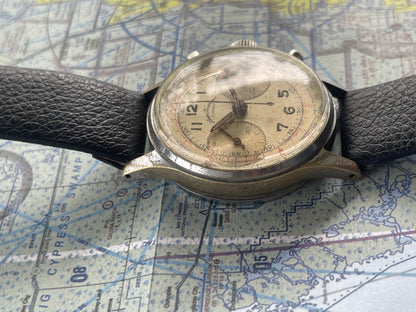 Andre Bouchard 1940's Chronograph Landeron 48