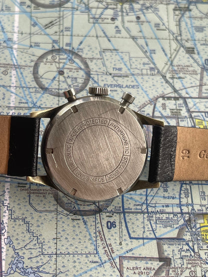 Andre Bouchard 1940's Chronograph Landeron 48