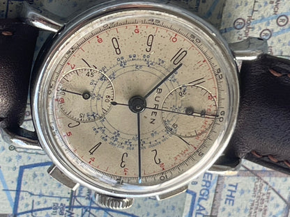 Buren 1940's up/down Chronograph Venus 170