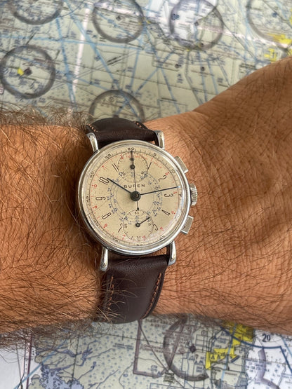 Buren 1940's up/down Chronograph Venus 170