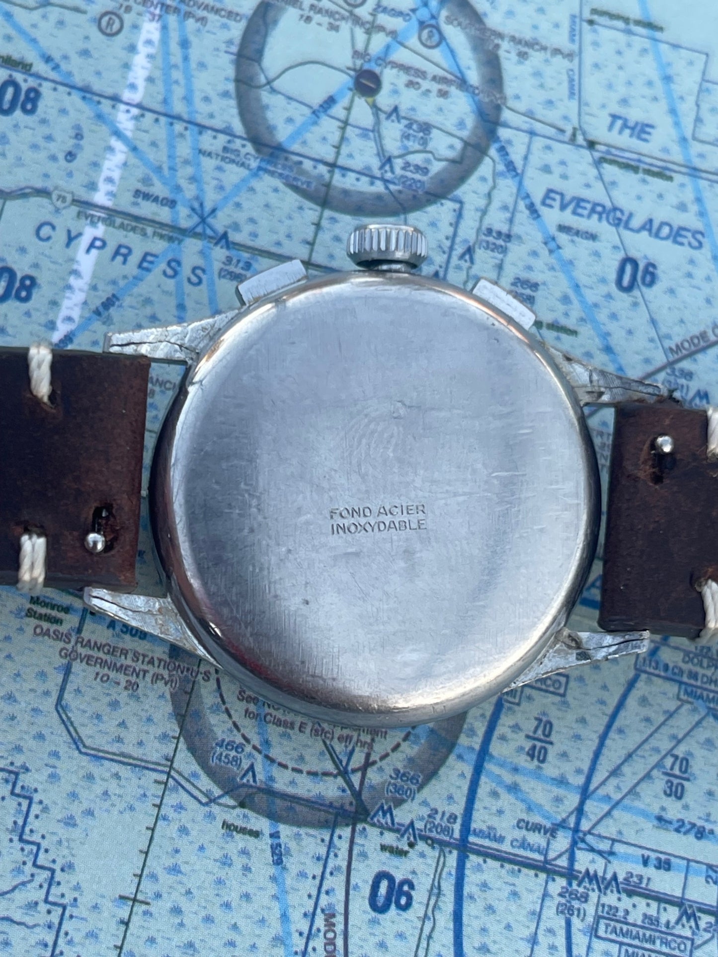 Telda 1940's up/down Chronograph Venus 170